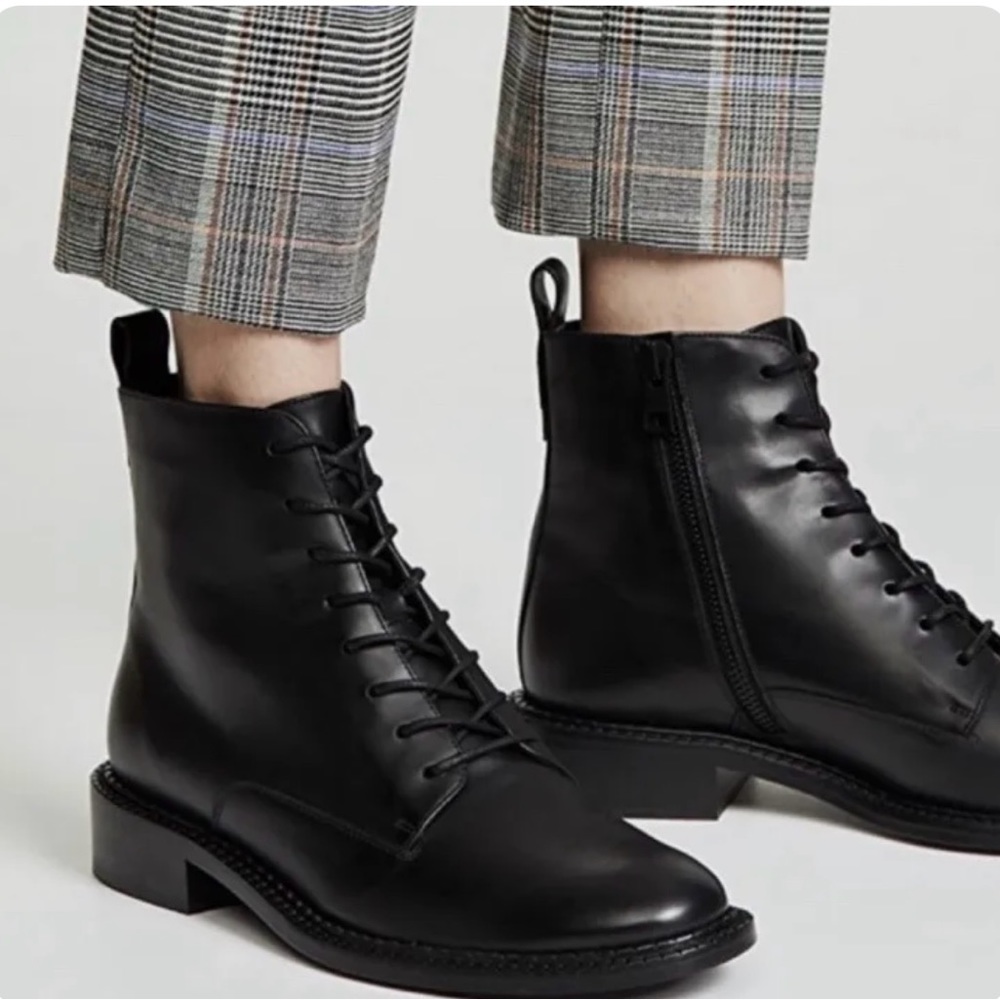 Vince Cambria Combat Boots size 8